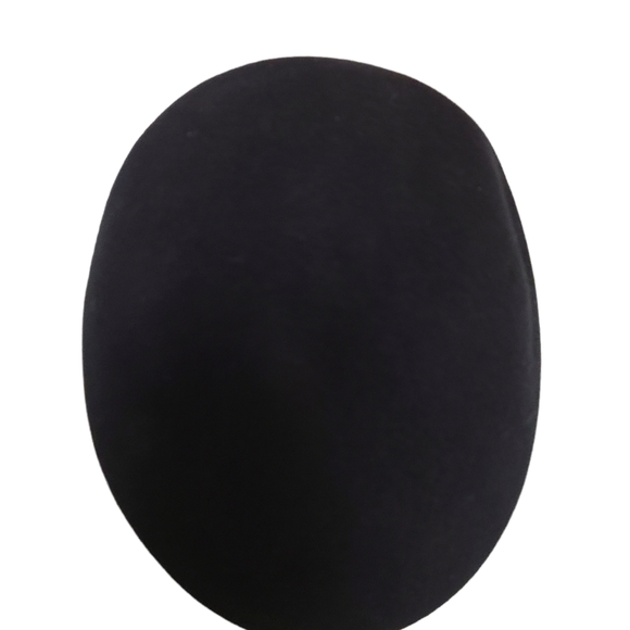 London Assoc Black Wool Newsboy Cap - Picture 5 of 8